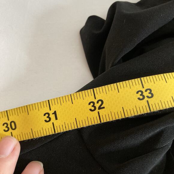 Lauren Ralph Lauren Black Wide‎ Leg Jumpsuit Size 1X Flowy Boho Retro Vibes - Picture 3 of 13